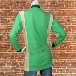 Vintage Kucharik Fluorescent Bicycle Cycling Jersey L